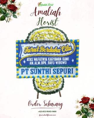 Papan Bunga Duka di Gollo