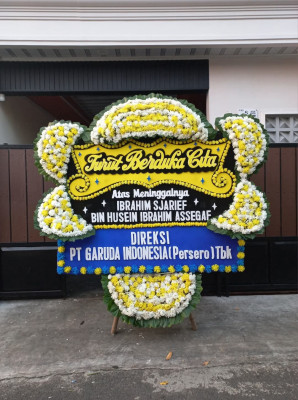 Papan Bunga Duka di Gollo